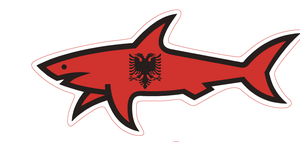 Tự làm trang trí cho máy tính Bảng di động hành lý phong cách 3D không thấm nước Paul ET cá mập dán - Product Image 3