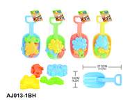 Jouets de plage et de sable en plastique pour enfants pelle à eau et bac à sable en plein air jeu d'été seau de jouet de plage