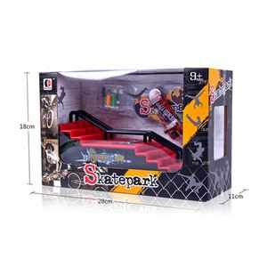 Jeux éducatifs et ludiques de <span class=keywords><strong>skate</strong></span> sur planche, jouets de skatepark, <span class=keywords><strong>mini</strong></span> rampe de <span class=keywords><strong>skate</strong></span> 6 en 1, parc de <span class=keywords><strong>skate</strong></span> pour doigts - Product Image 6