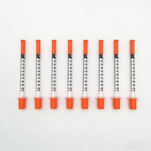Jeringas Médicas Desechables 31g <span class=keywords><strong>100</strong></span> <span class=keywords><strong>Unidades</strong></span> 8mm 29g 30g 31g 32g Jeringas para Diabéticos 1ml Caja 31g Aptas para Animales - Product Image 1