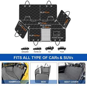 Alfombrilla para mascotas para coche, cojín para asiento trasero, alfombrilla para perros impermeable - Product Image 4