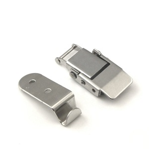 Xin Jieliang Iron Box <b>Latch</b> DK203 Type B Curved Hook Nickel Plated Industrial Equipment <b>Lock</b> - Product Image 2