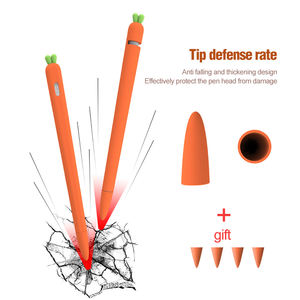 <span class=keywords><strong>Funda</strong></span> protectora de silicona suave de zanahoria bonita para <span class=keywords><strong>Apple</strong></span> <span class=keywords><strong>Pencil</strong></span> <span class=keywords><strong>1</strong></span> 2 Fundas - Product Image 5