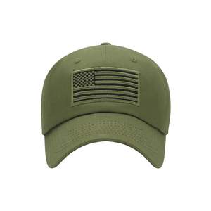 Casquette rigide avec logo brodé personnalisé casquette de baseball vintage délavée chapeaux drapeau américain casquette de sports de plein air - Product Image 3