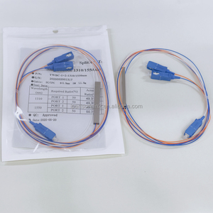 Nuevo Cable de Fibra Óptica PLC de 1M de Longitud con Revestimiento LSZH, Monomodo 1310/1550nm 1×2 1310/1550nm SC/UPC para Uso en Interiores - Product Image 3