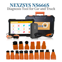 NS666S Ordinateur Version X431 Diesel et essence Outil de diagnostic intégré Système complet Overseas Mises à jour gratuites du système
