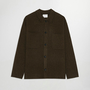 <span class=keywords><strong>Cardigan</strong></span> invernale personalizzato da <span class=keywords><strong>uomo</strong></span> in lana da Varsity cappotto maglione lungo con <span class=keywords><strong>bottoni</strong></span> in corno nero elegante decorazione tascabile - Product Image 2