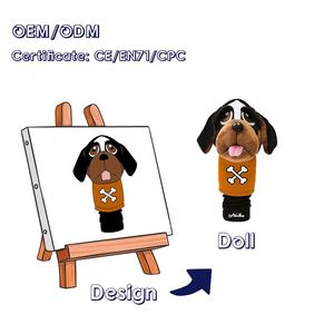 Porte-clés en peluche personnalisé à faible MOQ, porte-clés ours en peluche, poupée animale personnalisée, porte-clés en peluche sur mesure - Product Image 5