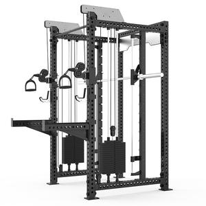 Equipo de Gimnasio Multifuncional de Acero de Alta Calidad para Uso Comercial, Polea de Levantamiento de Pesas, <span class=keywords><strong>Jaula</strong></span> de Sentadillas, Power Rack - Product Image 2