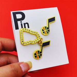 Youmigift Customise Wood Badge Customised Lapel Men Hard Cute <b>Pins</b> Custom <b>Hat</b> Enamel <b>Pin</b> - Product Image 3