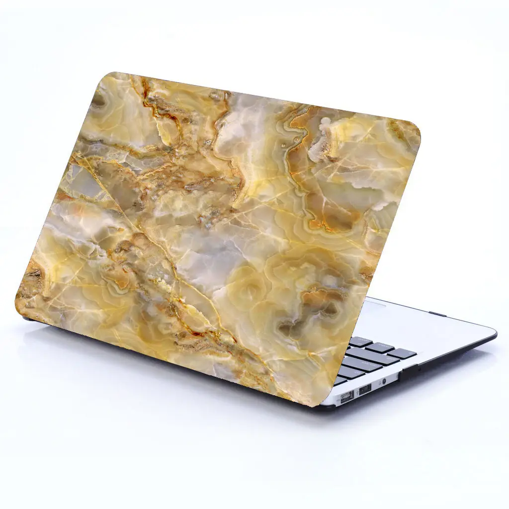 Decorative Removable Marble Printing Laptop Stickers Custom Image Skin For Macbook 13 Air Retina Pro