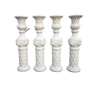 And pot plastic pillar for wedding sr plastic wedding party or hotel decoration yiwu factory directly sale fashion roman column