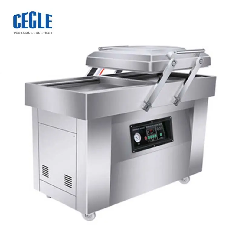 double chamber vacuum packing machine big chamber nut vacuum packing machine