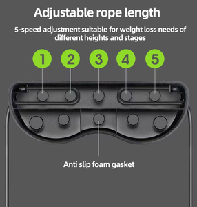 Rouleau abdominal multifonctionnel en EVA et ABS à double roue avec corde de traction pour exercices intérieurs et rebond automatique - Product Image 4