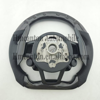 Nuevo Producto, Volante de Fibra de Carbono con Cuero Perforado e Iluminación LED para Modelos Audi A3 A4 A4L A5 A7L A8 Q5 Q7 B9 A6 R8