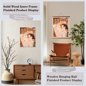 Venta al por mayor de fábrica: Cuadro de paisaje de madre e hijo, pintura al óleo DIY por números, lienzo para pintar por números - Product Image 6
