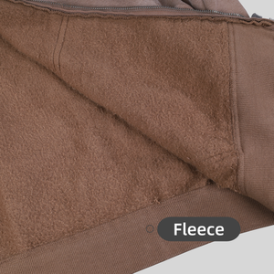 Sudadera con capucha extragrande desgastada en blanco de algodón personalizada del fabricante para hombre con cremallera Sudadera con capucha lavada con ácido para hombre - Product Image 5