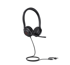 UH35 ออโตเมติก EQ HD Voice USB-C/A ช่องต่อคู่ ลำโพงไดนามิกคอยล์ขนาดใหญ่ 35 มม. หูฟังแบบมีสาย USB - Product Image 2