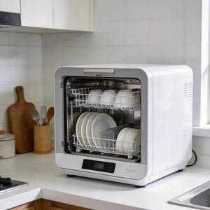 <span class=keywords><strong>Lavavajillas</strong></span> Comercial Independiente de Acero Inoxidable 220V ODM/SMT, 16 Configuraciones, 8 Programas, 1750W, 12 Platos, Negro, <span class=keywords><strong>Lavavajillas</strong></span> EU - Product Image 6