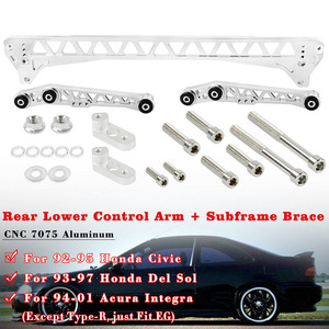 Kit de bras de commande inférieur en aluminium PoYRacing pour Honda Civic EG 92-95, pièce de rechange - Product Image 2