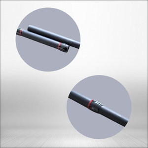 <span class=keywords><strong>Canne</strong></span> à pêche à la mouche en fibre de carbone OEM 3,9 m 120 g à action lente <span class=keywords><strong>pour</strong></span> eau douce avec guides en acier inoxydable et poignée en caoutchouc et liège - Product Image 2