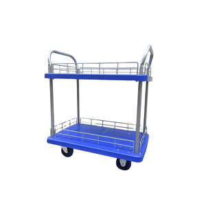 Carrito de Servicio de Plástico con Capacidad de Carga de 200 kg 400 kg, 50*70 cm 60*90 cm, Carrito Móvil Resistente, Carros de Mano para Restaurantes - Product Image 1