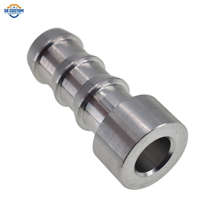 Adaptateur de tuyau à pousser en aluminium, tuyau soudé sur le raccord de <span class=keywords><strong>bonde</strong></span>, mamelon de connecteur pour refroidisseur d'huile, Charge Turbo - Product Image 2