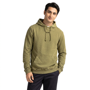 Custom Designed Men's 100% Cotton <b>Polyester</b> <b>Hoodie</b> Lightweight Winter Wear with Digital Printing Plain Dyed High Quality - Product Image 1