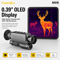Caméra thermique monoculaire MV6 640x512 avec télémètre laser, WiFi, IP66, enregistrement photo et vidéo pour la chasse