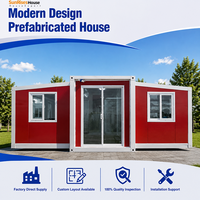 Maison conteneur extensible de 20 pieds pour hébergement temporaire