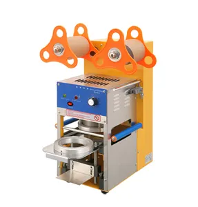 High Quality Best and cheap product aluminium foil lid plastic cup sealer machine