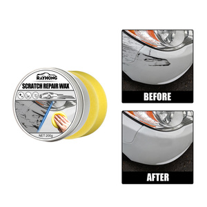 Marque privée <span class=keywords><strong>Rayhong</strong></span> 200g rayures légères marques de tourbillon enlever la crème de peinture avec éponge dissolvant de rayures de voiture - Product Image 6