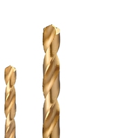 Foret HSS Cobalt ENJOYWORKS, foret long, finition ambrée, tige standard pour le perçage du métal