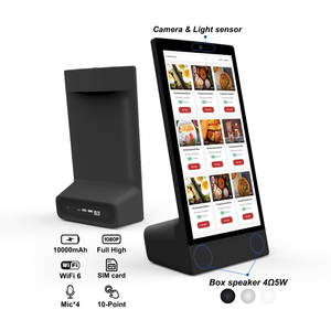 Pantalla Digital de Menú de Escritorio de 15.6 Pulgadas, Android 14, 4+64 GB, Pantalla de Señalización con Batería para Tiendas Minoristas, Hoteles y Restaurantes, WL1589T Digit - Product Image 1