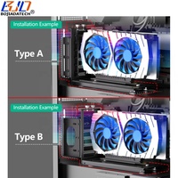 Vente en gros PCI Express PCI-E 16X Support pour GPU Carte graphique Support de montage vertical Accessoires informatiques