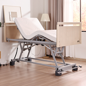 <span class=keywords><strong>Lit</strong></span> d'examen médical en bois pour soins à domicile, <span class=keywords><strong>lit</strong></span> <span class=keywords><strong>médicalisé</strong></span> pour personnes âgées, conforme IEC60601 - Product Image 4