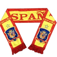 Écharpe en polyester personnalisée imprimée, design double face avec franges, logo personnalisé, écharpe promotionnelle pour événements