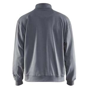 BLAKLADER - 337011589400S Sudadera con cuello Gris-EAN 7330509200391 WORK HOODIES - Product Image 3