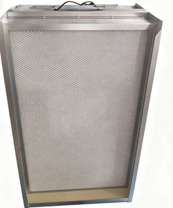 Pré-filtre avec poignée et ensemble de filtres à air d'admission G4 pour la ventilation industrielle, filtres à air trapézoïdaux et à cadre galvanisé - Product Image 4