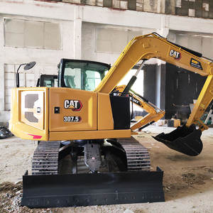 Precio de fábrica Caterpillar CAT 307,5 7 toneladas mini excavadora usada Cat 306E2 306D 306dE2 307E2 a la venta - Product Image 1