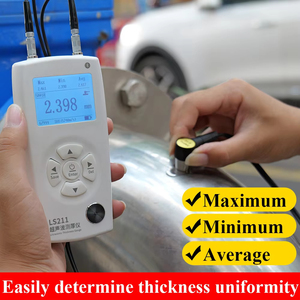 Hot Sale LS211 600mm Ultrasonic Digital Thickness <b>Gauge</b> for Steel Pipe Wall Measurement LS211, LS211 Ultrasonic Thickness <b>Gauge</b> - Product Image 5