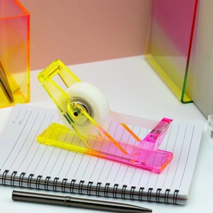 Juego de papelería manual de plástico con degradado en polvo amarillo, 130 mm, <span class=keywords><strong>para</strong></span> el hogar, estudiantes, <span class=keywords><strong>engrapadora</strong></span>, removedor de grapas, oficina, negocios y finanzas - Product Image 5