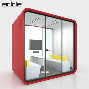Cabina per riunioni per cabina di lavoro modulare per interni cabina di lavoro Mobile Pod per Studio di registrazione vocale - Product Image 3
