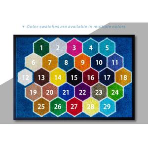 Tapis d'entrée commercial haute résistance en nylon 6.6 premium, personnalisable avec logo, lavable en machine, 450g 690g 950g - Product Image 6