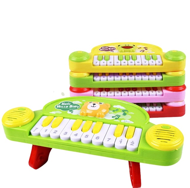 Child Electronic Piano Educational Music Toy Piano Cartoon Electric Piano Musical Instrument Toy for Kids