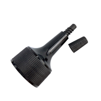Bouchon à bec long 20 mm 24 mm 28 mm 20/410, bouchon à vis en plastique de 20 mm de diamètre, bouchon supérieur torsadé