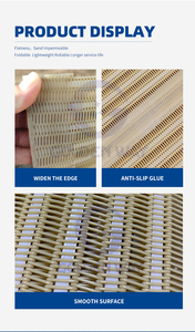 Tappetino per Spiaggia Accessibile per Disabili, Sedia a Rotelle da Spiaggia in Poliestere, Tappeto per Mobilità Accessibile per Turismo - Product Image 5