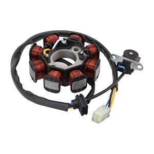 北极星RZR 170 RZR170 2009-2014 0454944 0454483的GOOFIT摩托车发动机发电机定子磁电机4线8线圈 - Product Image 1