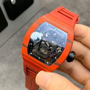 Men's Carbon Fiber Ultralight <b>Automatic</b> Mechanical <b>Watch</b> with <b>Skeletonized</b> Movement and Sport Design - Product Image 2
