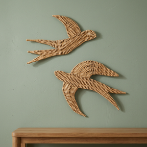 Vente en gros d'autocollants muraux en forme d'oiseau au design moderne pour table d'enfants en bois de rotin tissé à la main pour la décoration intérieure et la cuisine au Vietnam - Product Image 2